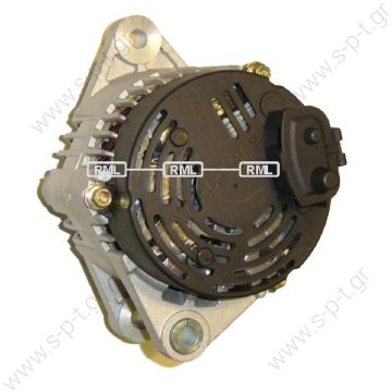 DAN502  DENSO ΔΥΝΑΜΟ ALFA ROMEO 156 100A   63321859  12V 120Α ALFA ROMEO 145, 146, 147, FIAT BRAVO, DOBLO  ALFA ROMEO 156 100A    Lucas LRA2186 LRA1887 Hella CA1698 CA1558 Alfa Romeo Fiat Various Models  12V 120 Amp   Pv6 x 65.5   - 